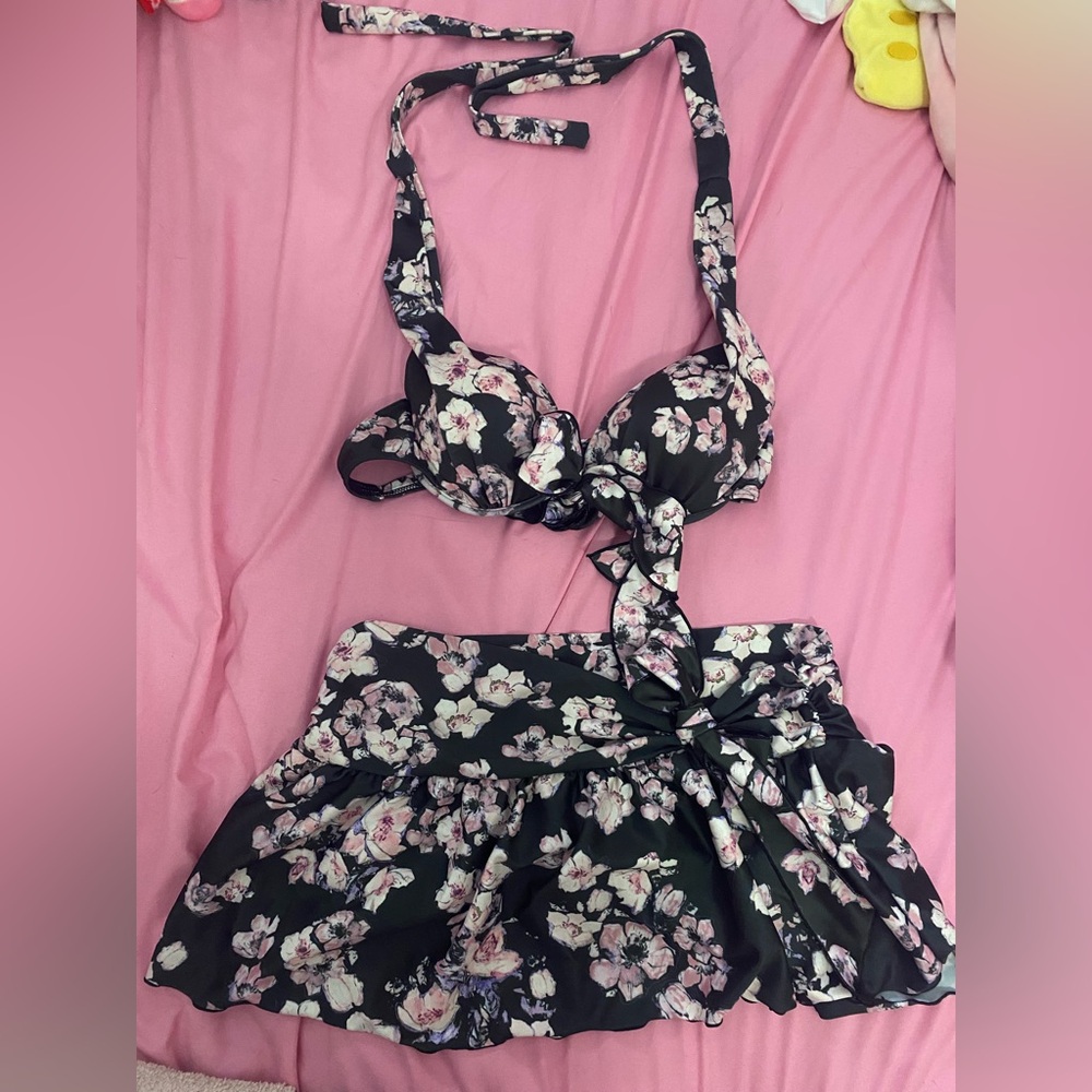 shoujo three piece swim suit